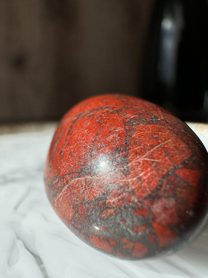 pendant made of red jasper