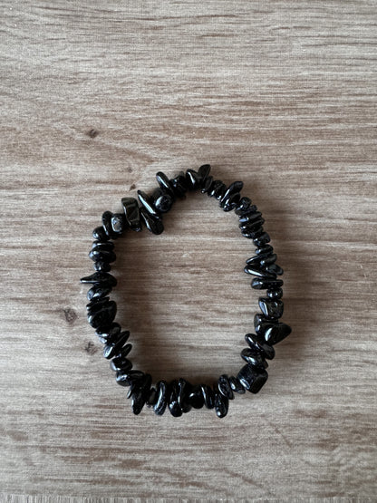 Armband aus Schörl, Splitter