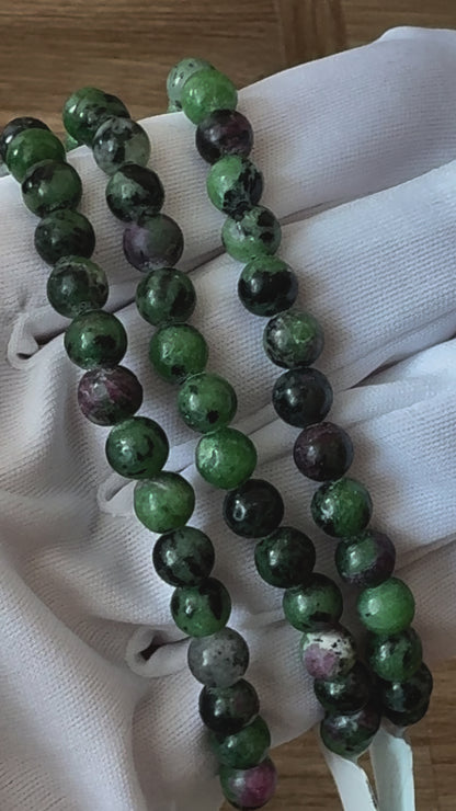 Ruby Zoisite Bracelet