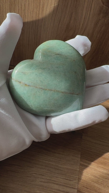 Amazonite Stone, Heart